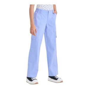 5/$20 NWT Art Class Girls Mid Rise Cargo Pants- Blue L (10-12)